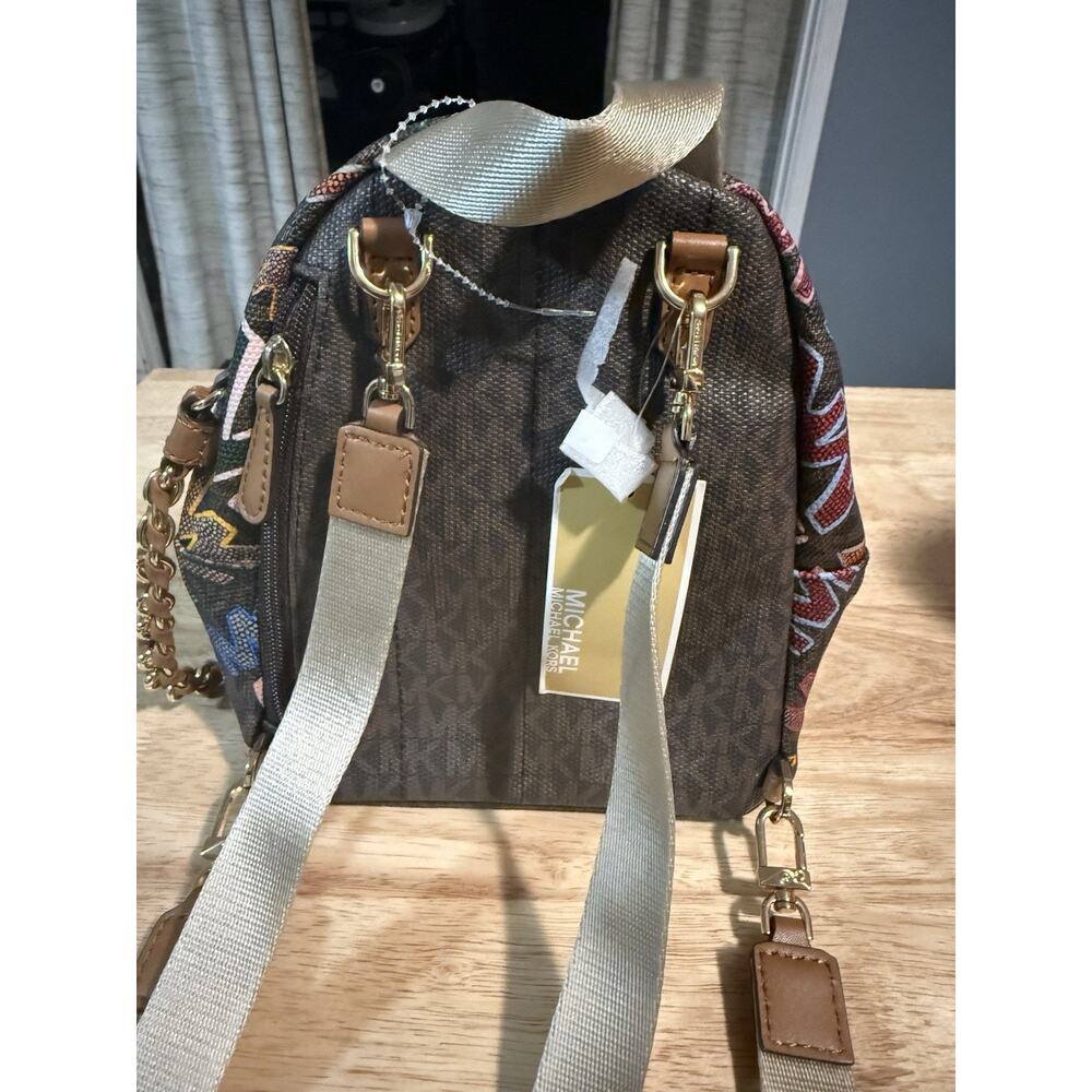 Michael Kors Multi Color Bag Mini Back Pack - Picture 4 of 6